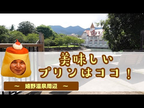 プリンおじさんの嬉野ぶらり旅　お気に入りのプリンを見つけようシリーズ第三弾