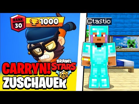 Ich CARRY einen Zuschauer auf STUFE 50 in Brawlstars! (geht schief)