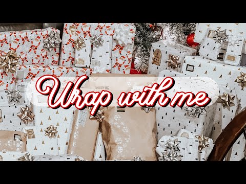 WRAP WITH ME 2021! WRAPPING CHRISTMAS PRESENTS!