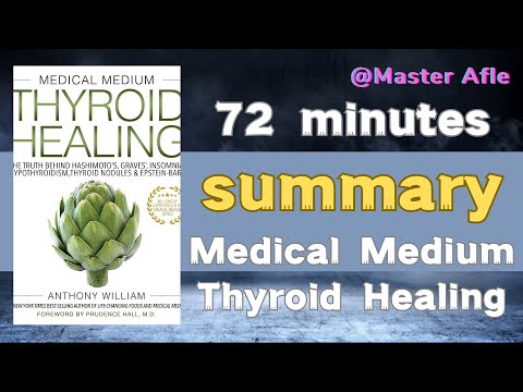 Summary of Medical Medium Thyroid Healing by Anthony William | 96 minutes audiobook summary |#health