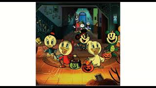 Mickey Mouse The Scariest Halloween Story Ever: With Highlighted Words: Cd Audio: Read Along