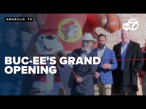 Buc-ee's grand opening draws early morning crowd in Amarillo