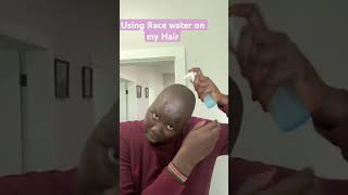 Natural Hair Journey: Using Rice Water for Hair growth post Big Chop #shortvideo #shorts #natural