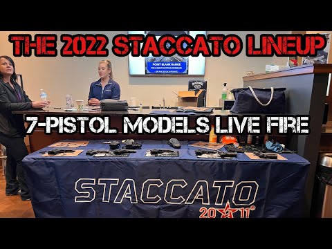 STACCATO 2022 - Pistol Collection - Live Fire