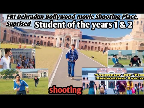 यहां पर बनी थी student of the years फिल्म | FRI | Forest Research Institute Vlog | #studentofthyears