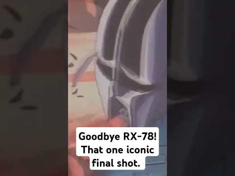 Mobile Suit Gundam: RX-78's  Iconic final beam shot. #anime #gundam #shortsvideo #shorts #military