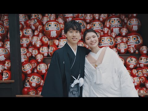 【だるまとパリピ】結婚式オープニングムービー/和装/大阪 勝尾寺