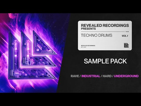 Techno Drums Vol. 1 (Sample Pack) Warehouse Techno, Big Room Techno, Hard Techno | Revealed