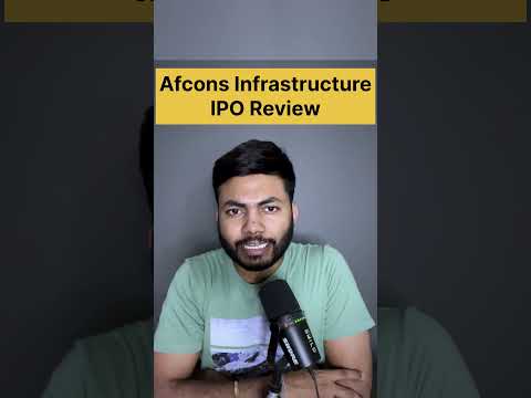 Afcons Infrastructure IPO Review in 40 secs🔥| Latest IPO GMP #ipo #buyback #shortsfeed #hyundai