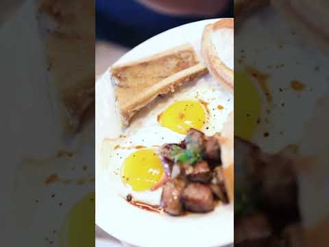 Bone Marrow, Steak and eggs for breakfast?! #hawaii #hawaiifood