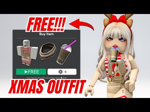 CUTE & EASY 0 ROBUX CHRISTMAS OUTFIT 🤩🥰