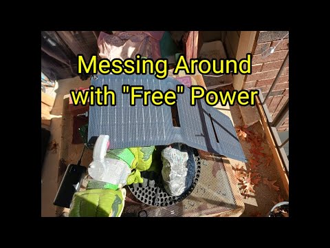 (1707) Messing Around with  "Free"  Power 🔋 ⚡️