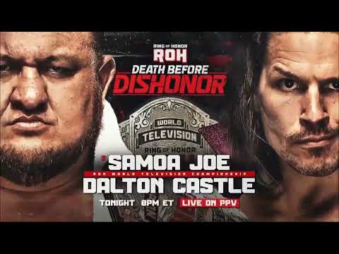 ROH Death Before Dishonor 2023 Match Card