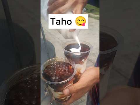 Yummy Taho! 😋 #taho #tahovendor #streetfood #philippinesstreetfood #healthysnacks #yummy #delicious