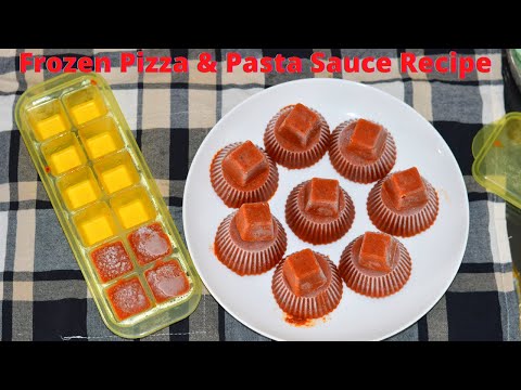 Frozen Pizza & Pasta Sauce Recipe - Homemade Pizza & Pasta Sauce - How to make Pizza & Pasta Sauce