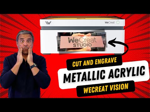 Great Carve Scratch Acrylic Kit with WeCreat Vision Review