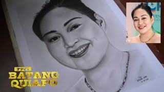 FPJ's Batang Quiapo: Drawing Mercedes Cabral as Lena | jesar art