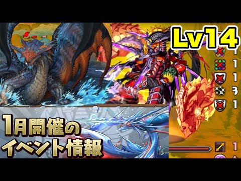 【ズラすだけ】1月クエストダンジョンLv14 クリア編成・立ち回り紹介！！【パズル&ドラゴンズ/#パズドラ】