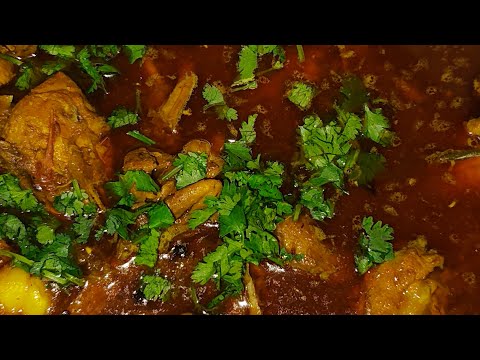 Desi chicken desi style me bnaye !! desi chicken recipe !! spicy or lazeez tareeke seee !!