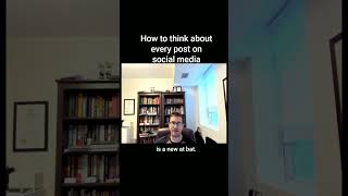 How to think about every post on social media  #businessvlog #socialmediatips #entrepreneurship