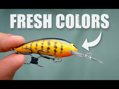 Fresh NEW Colors for Cranking Walleyes