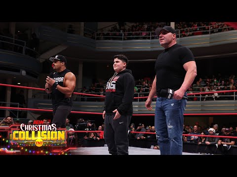 Chris Jericho, King of New York, confronts Big Boom AJ & Big Justice! | 12/21/24, AEW Collisionl