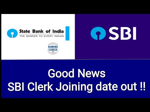 Good News sbi clerk joining date out 2023 !!