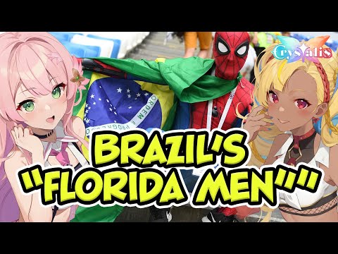 Cringe Anime Girl Explores Brazil's WEIRDEST Crime Ft. @SerinaMaiko 【V4Mirai | Abi Kadabura】