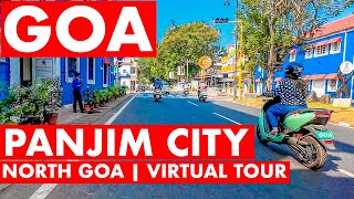 Goa | Panjim City - December 2023 | Virtual Tour | Goa Vlog | Current Situation| North Goa |