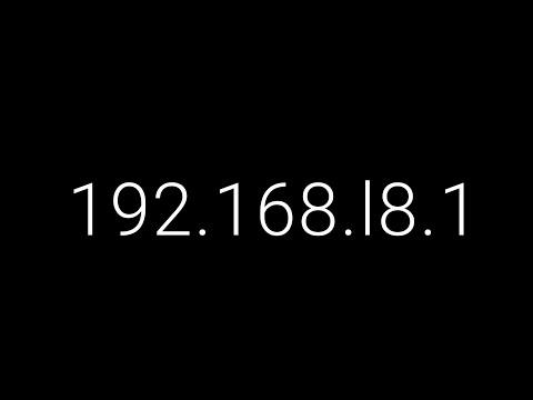 192.168.l8.1