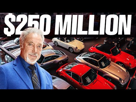 Inside Tom Jones Secretly EXPENSIVE Car Collection