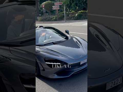 Seb Delanney driving McLaren 750s #mclaren #sebdelanney #750s #supercars #monaco