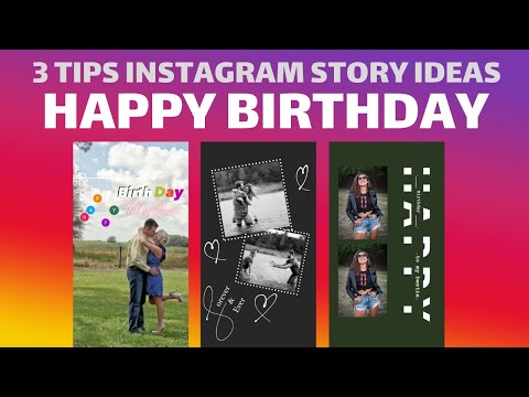 #happybirthday #storyinstagram #instagramstory how to create happy birthday in instagram