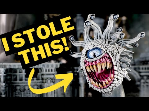 I Stole This Paint Scheme From a Pro! (Beholder Painting Tutorial)