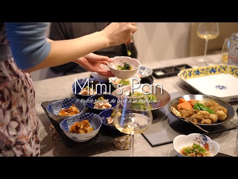 Traditional Japanese cuisine made by housewives | Japanese couples | Menu that goes well with sake