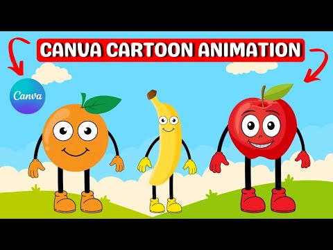 How To Create 3D Kids Cartoon Animation Videos Using Canva || Canva tutorial 2024