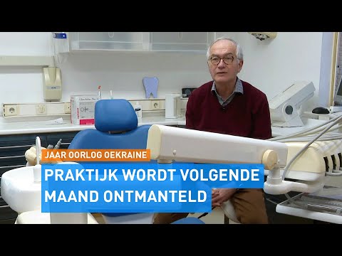 Tandarts uit Deventer geeft inboedel van praktijk aan Oekraïne | Hart van Nederland