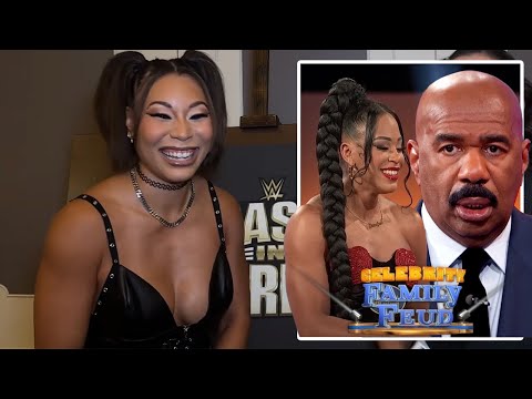 Michin: Bianca Belair's Answer On Family Feud Left Steve Harvey Speechless