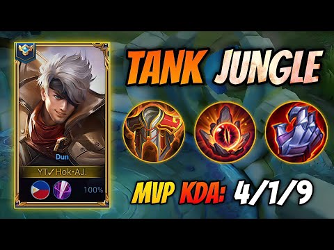 DUN TANK JUNGLE GAMEPLAY - HONOR OF KINGS