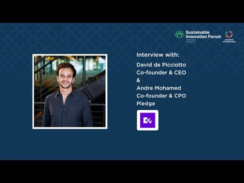 Interview with David de Picciotto and Andre Mohamed at Pledge | #SIF22