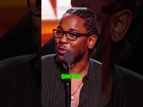 Kendrick Lamar GRAMMY SPEECH 😲🔥