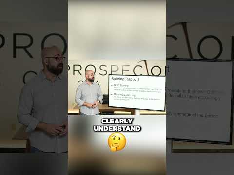 🔍💬 Building Rapport: The Key to Converting Leads 🤝💼  #BuildingRapport #DISCTraining #LeadConversion