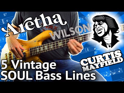 5 Vintage SOUL Bass Lines - Guaranteed To Impress (And Beginner-Friendly)