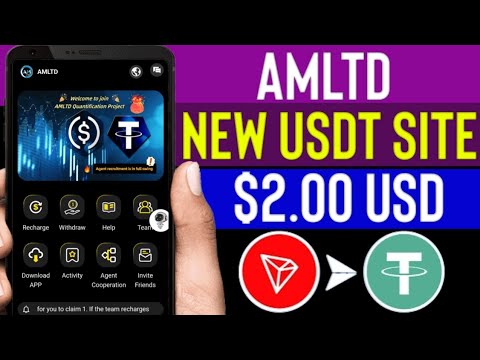 USDT mining website in 2024! The USDT mining website is online today! USDT money making website