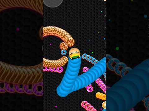 Worms zone io !! Cacing besar superhero Loki || slither snake