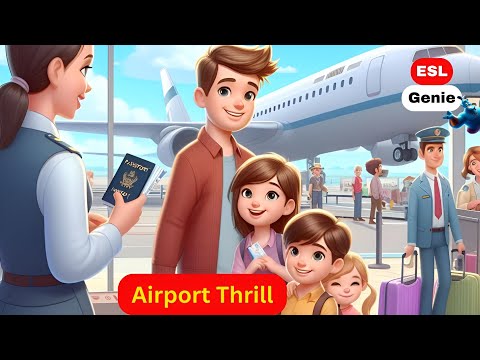 ✈️ Airport Thrill: ESL Song for Kids 🎶 #eslsongs #esl #travel #kidssongs #sing #airport #vocabulary