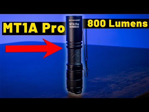 THE EDC FLASHLIGHT YOU’VE BEEN ASKING FOR! | Nitecore MT1A Pro (800 Lumens)