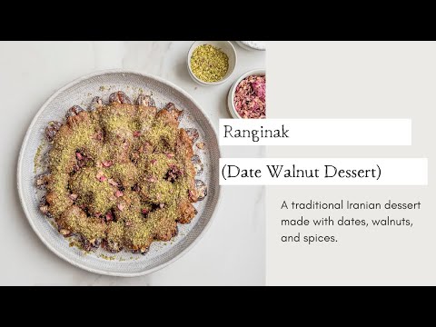 Exploring Southern Iran's Culinary Heritage with Ranginak Dessert | Cooking with Zahra