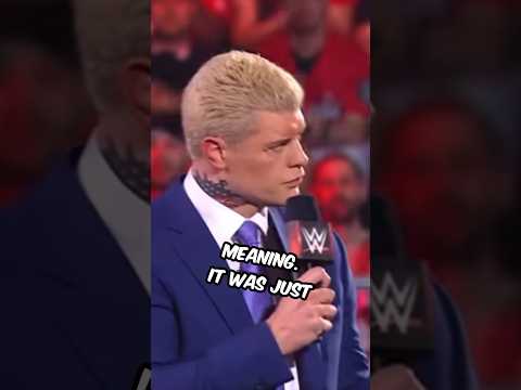 KING 2COLD SHOOTS ON CODY RHODES :  #prowrestling #wwe #shortsfeed #shorts #short