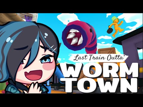 Eating My Friends As a Giant Worm【Last Train Outta' Wormtown】